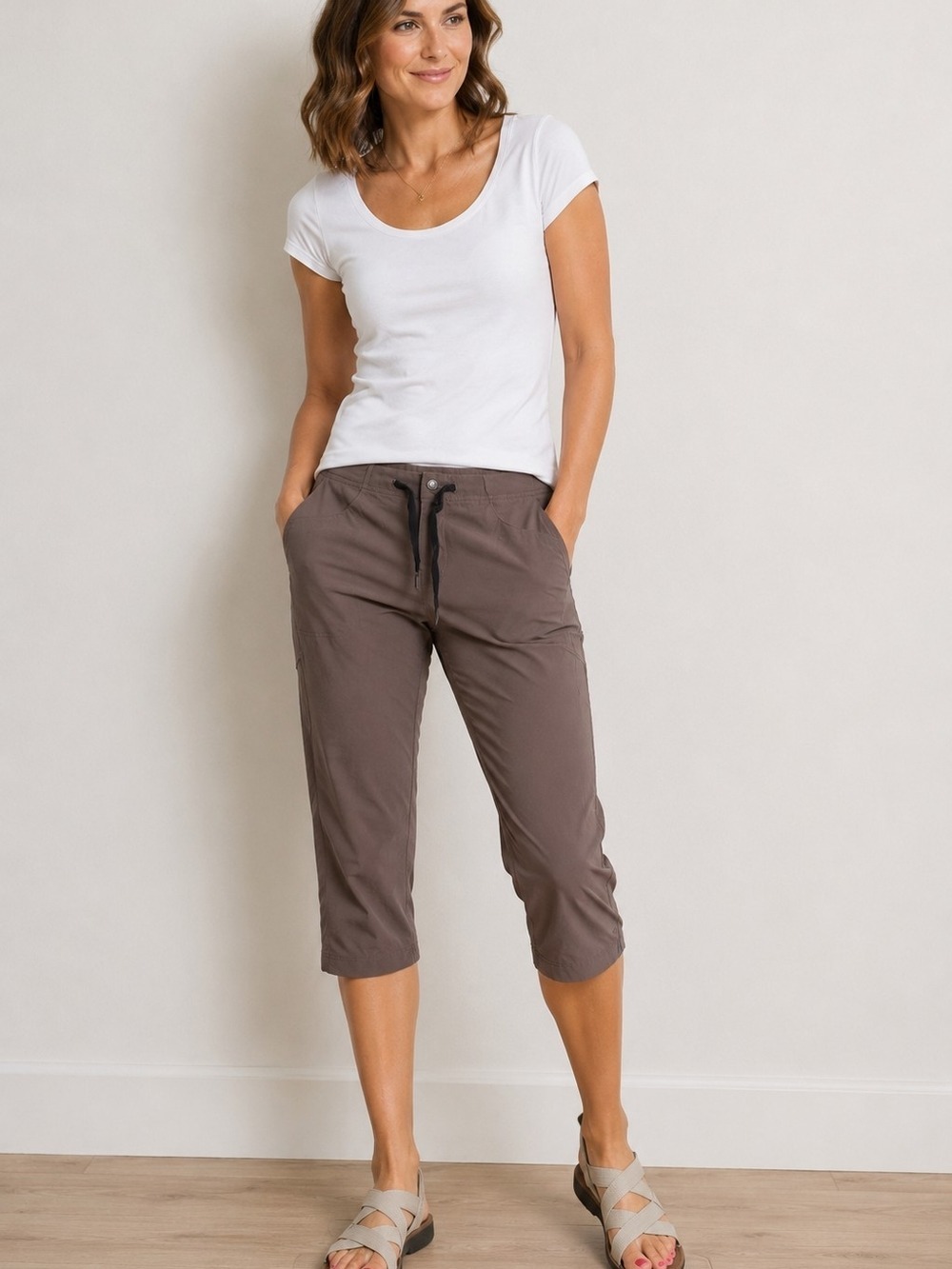 Patagonia Brown Stretch Capri Pants – Women's Size 4